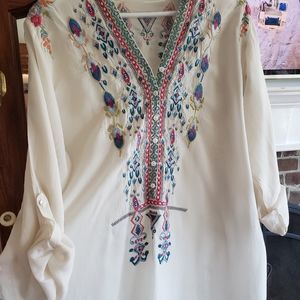 Johnny Was large tunic